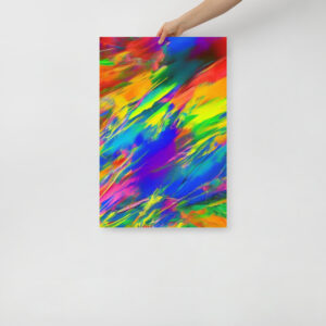 Vibrant Flux by Marie | Poster
