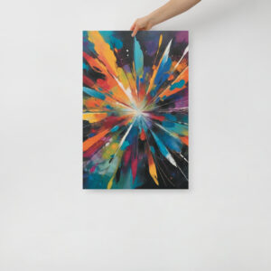 Chromatic Explosion by Lucho | Poster
