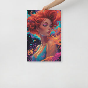 Dreams in Red by Kay | Poster