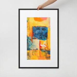 Mystic Reflections by Lucho | Matte Paper Framed Poster With Mat