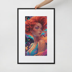 Dreams in Red II by Kay | Matte Paper Framed Poster With Mat