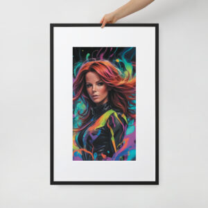 Serendipity by Kay | Matte Paper Framed Poster With Mat